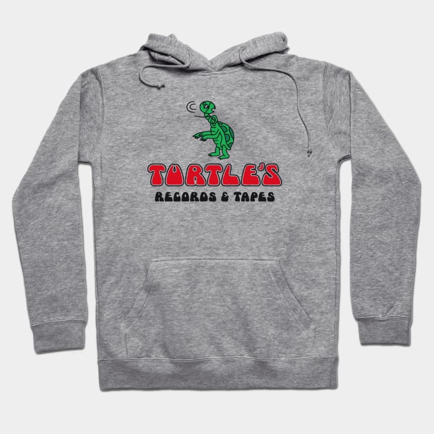 Turtle's Records and Tapes Hoodie by BUNNY ROBBER GRPC